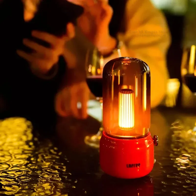 Youpin Original Lofree CANDLY Retro Light USB Charge Stand Two Light Modes Warm As Ever Warm Surrounding Feeling