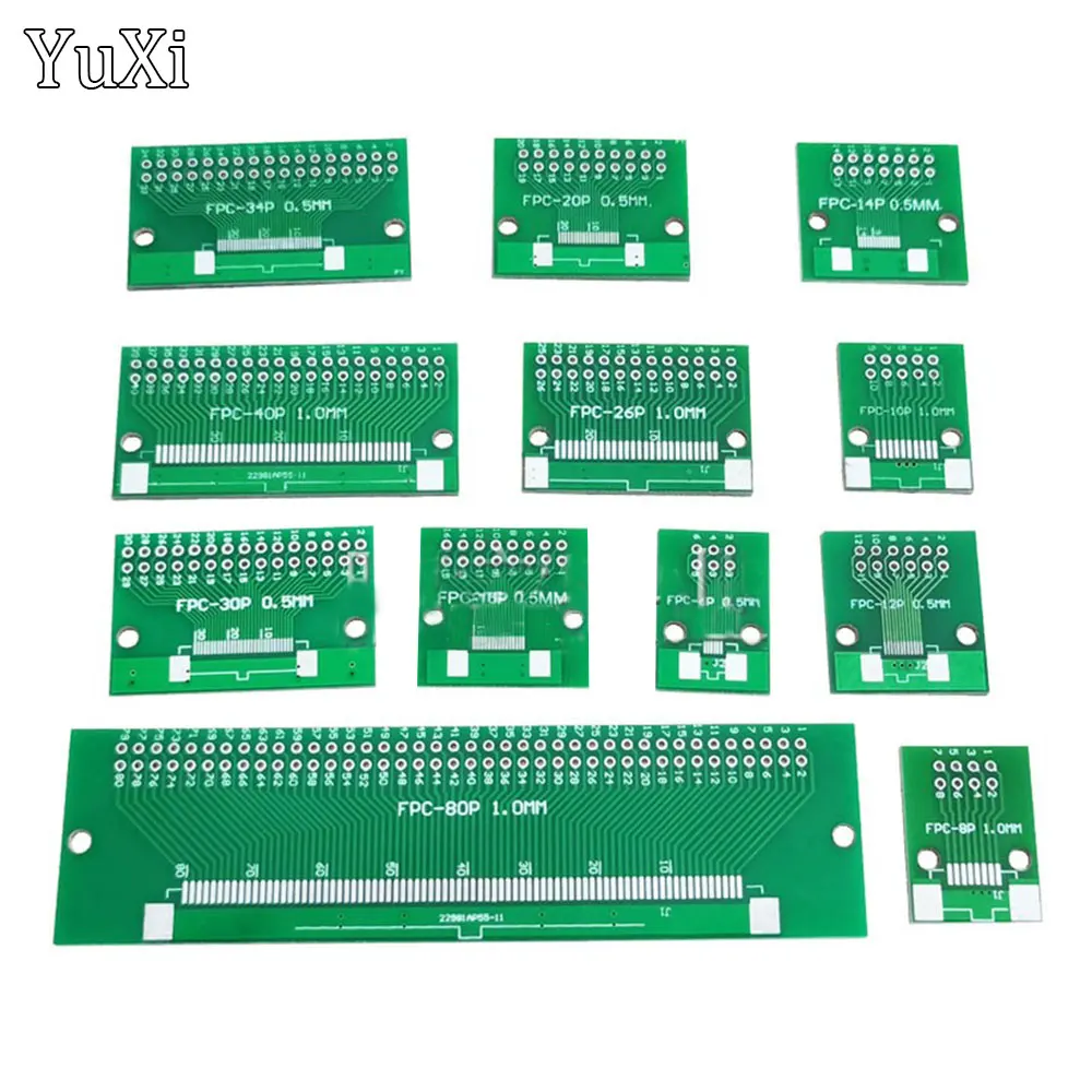 Fpc/ffc Adapter platine 0.5/1,0mm bis 2,54mm gelöteter Stecker - AliExpress