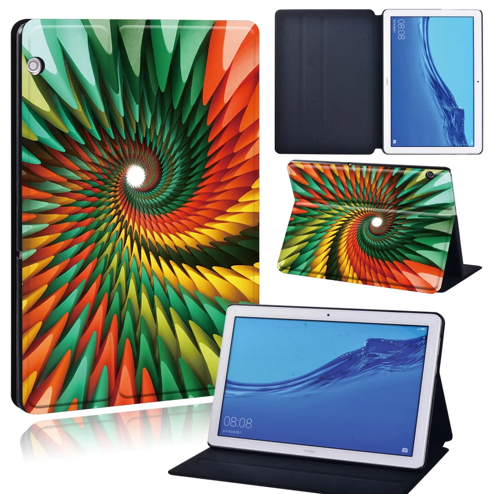 caso tablet para huawei mediapad lite lite capa de couro caso suporte