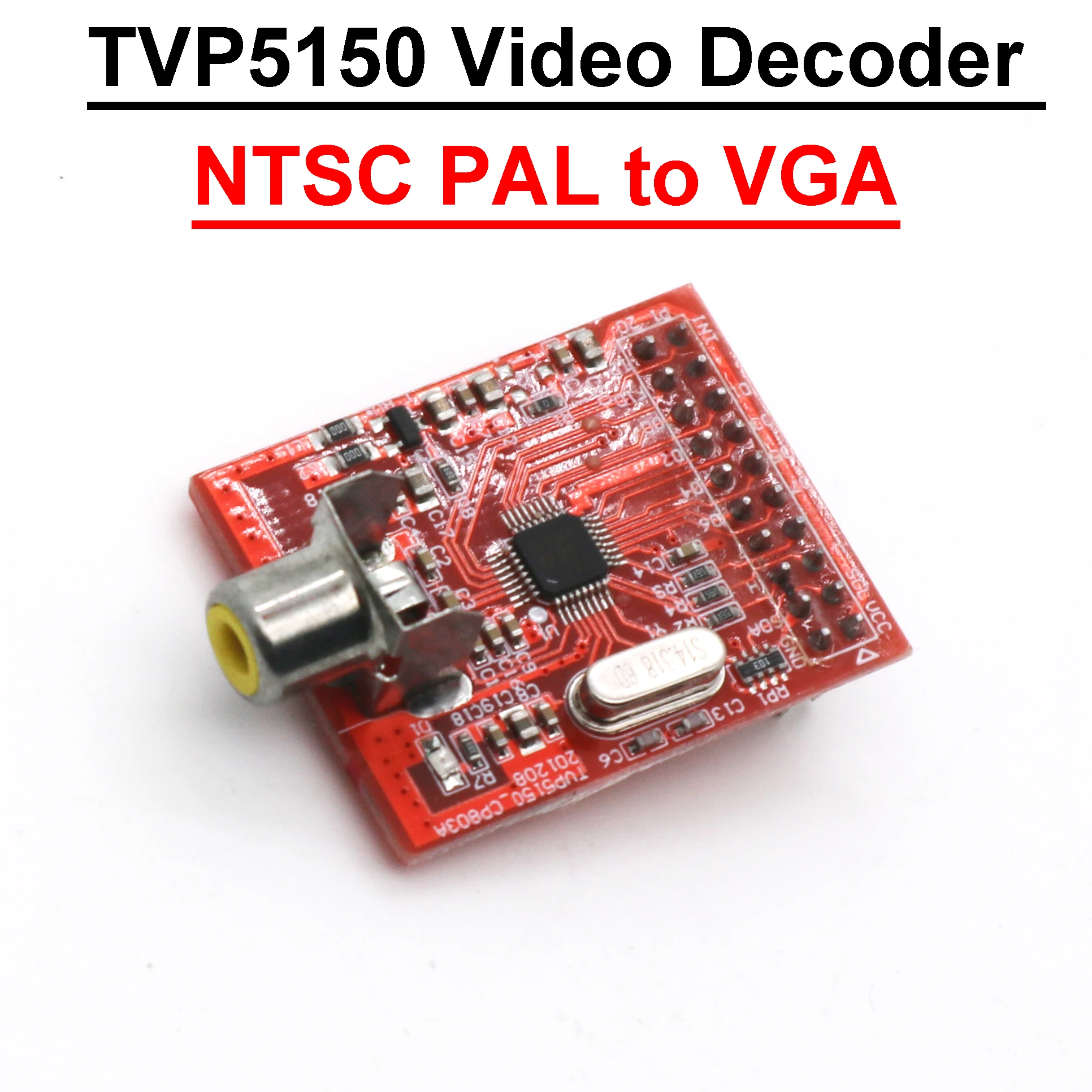 TVP5150 Modulo decodificatore video FPGA SDRAM NTSC PAL Segnali video digitali Decodifica ingresso AV analogico Telecamera Display VGA - immagine 2