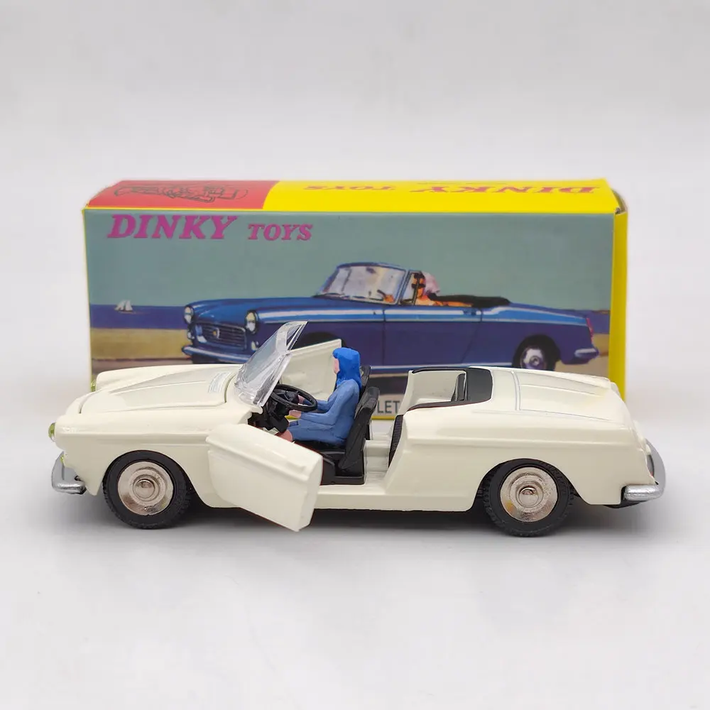 1/43 Atlas Dinky toys 528 404 Cabriolet Pininfarina Diecast Models Auto Car Gift Collection