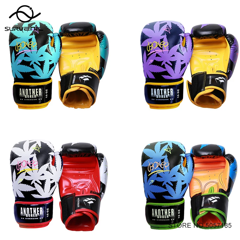 Boxing Gloves Professional Adult Kids Muay Thai Fighting Gloves Men and Women Sandbag Free Fight MMA Grappling Training