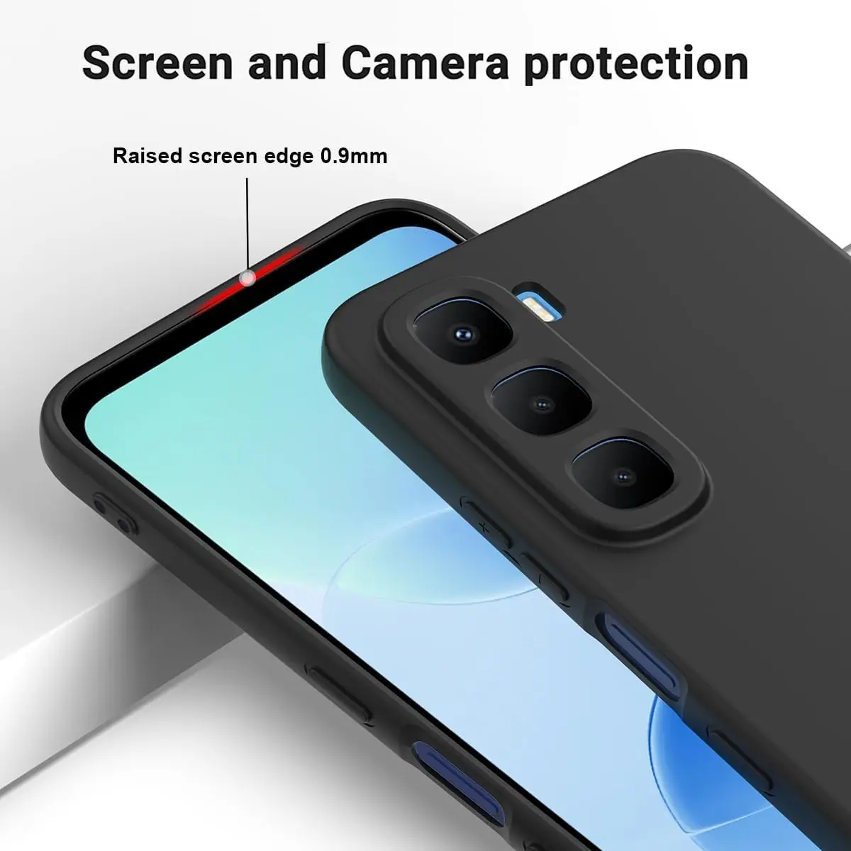 Flexible Liquid Silicone Protective Phone Case - Premium Cover Bumper