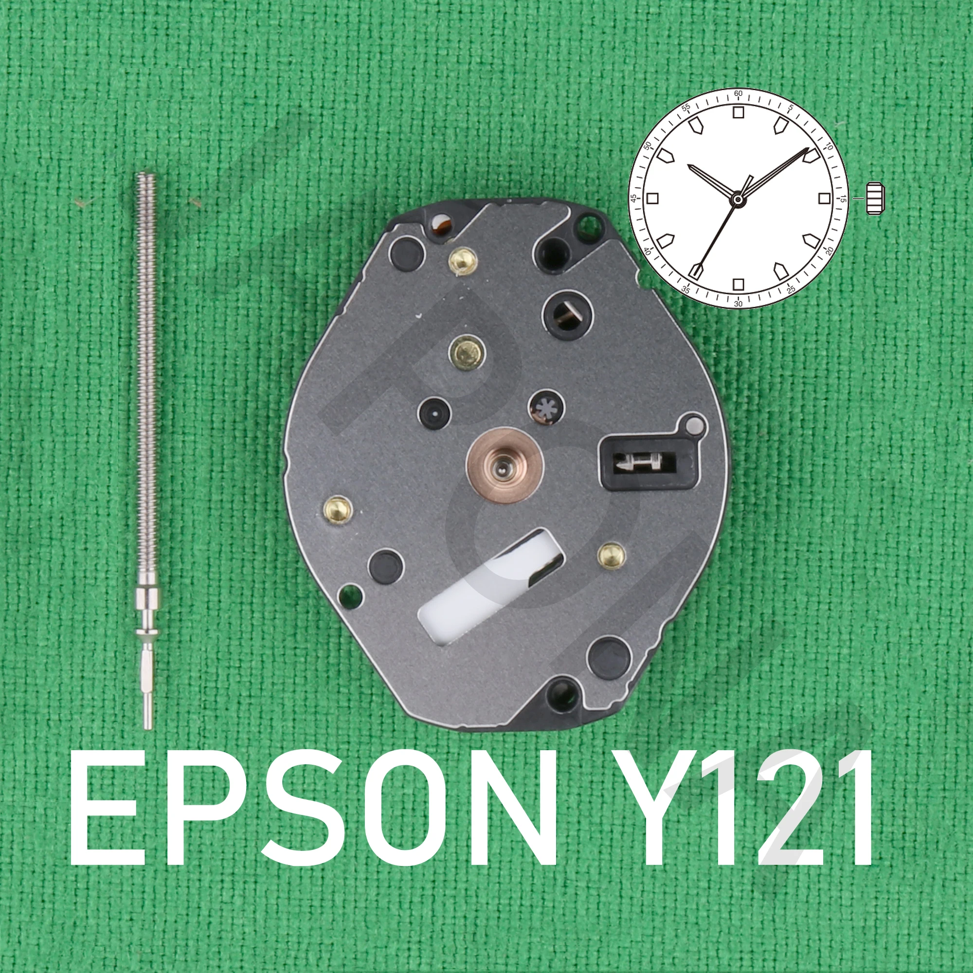 Y121 movement epson Y121F1 Watch Quartz Movement With Watch Stem
