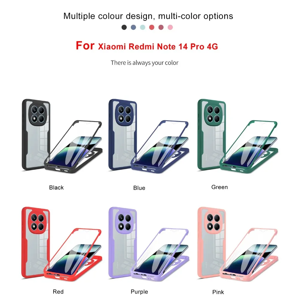 3-in-1 360° Full Coverage Shockproof Phone Case