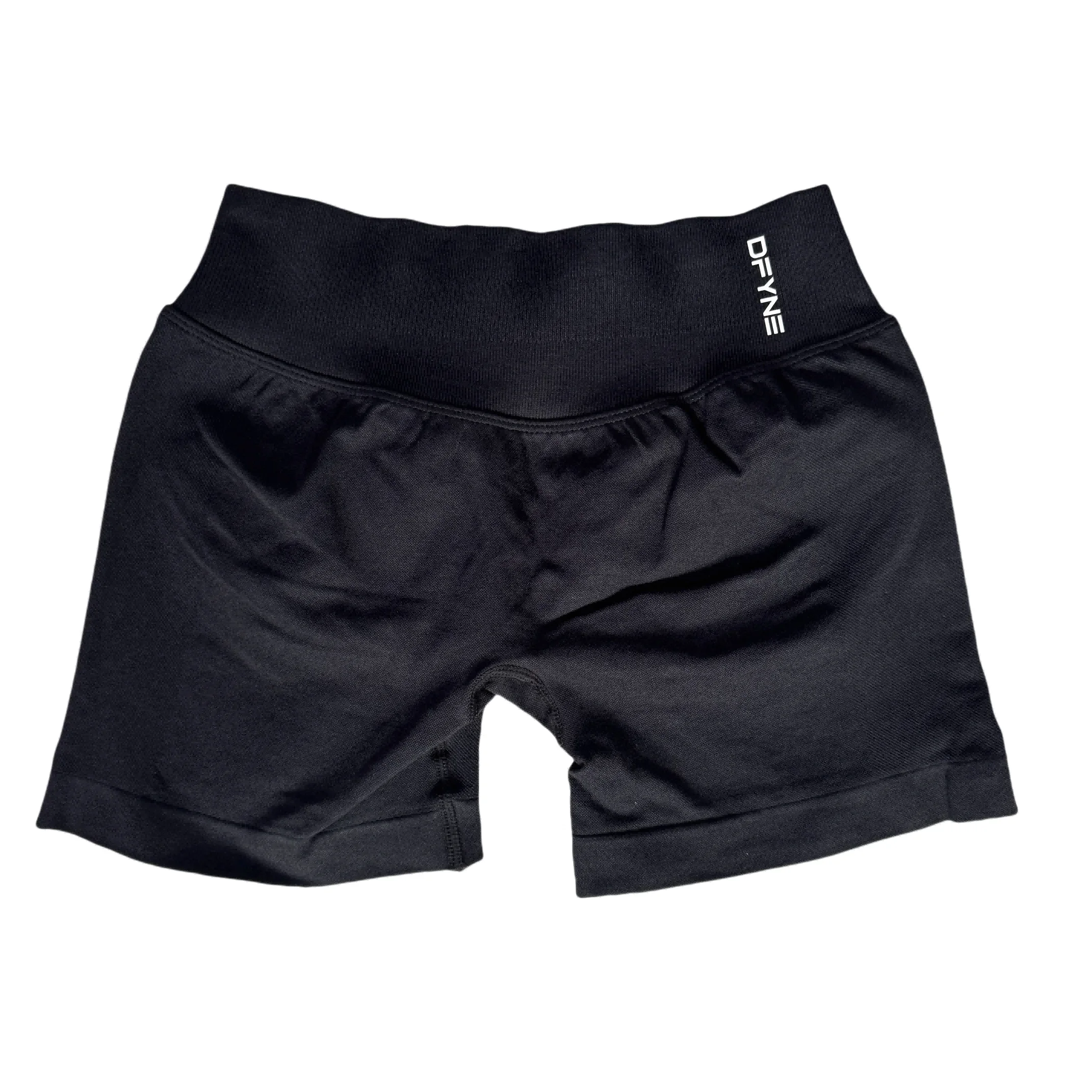 Impact Shorts With Logo 4.5'' Low Waist Seamless Yoga Shorts Scrunch Bum Gym Shorts Workout Biker Short Stretch Fitness Short 2