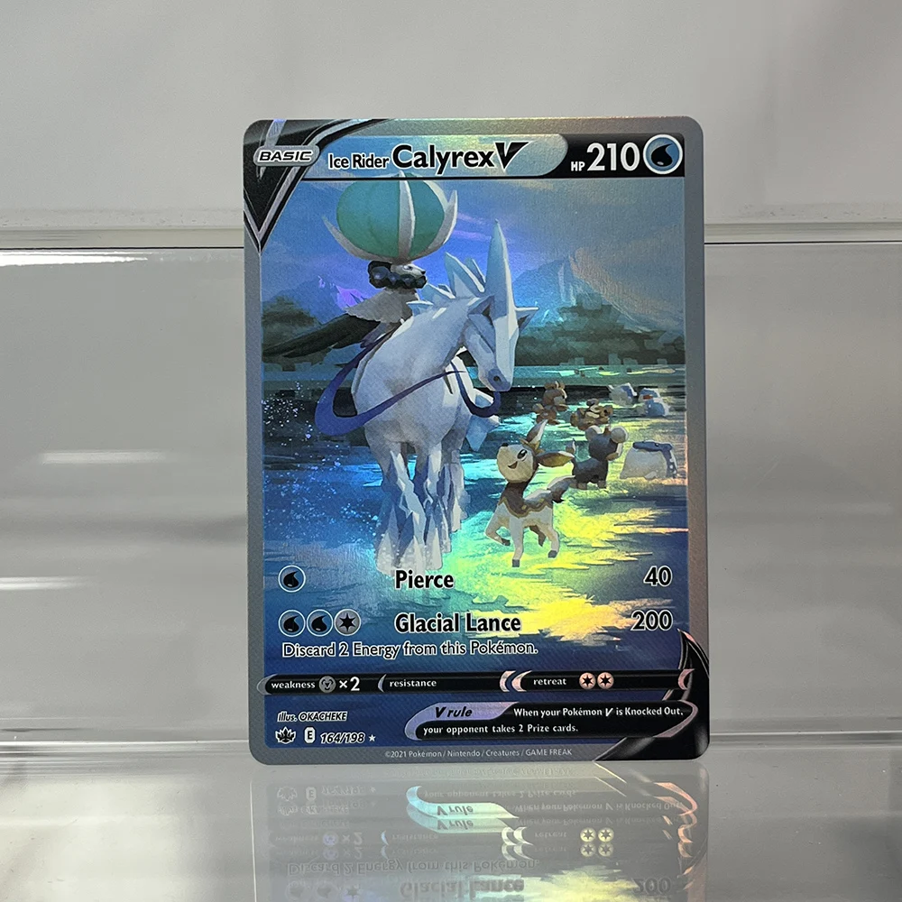 PKM Holografische Karten Umbreon Charizard Palkia Karten Sammlung PTCG Proxy Karten Brillante Sterne Spielzeug Geschenke – Detail 24