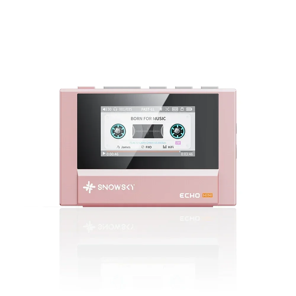 FiiO SnowSky Echo Mini HiFi Portable High-Res Audio Player with Touchscreen and Extended Battery Life