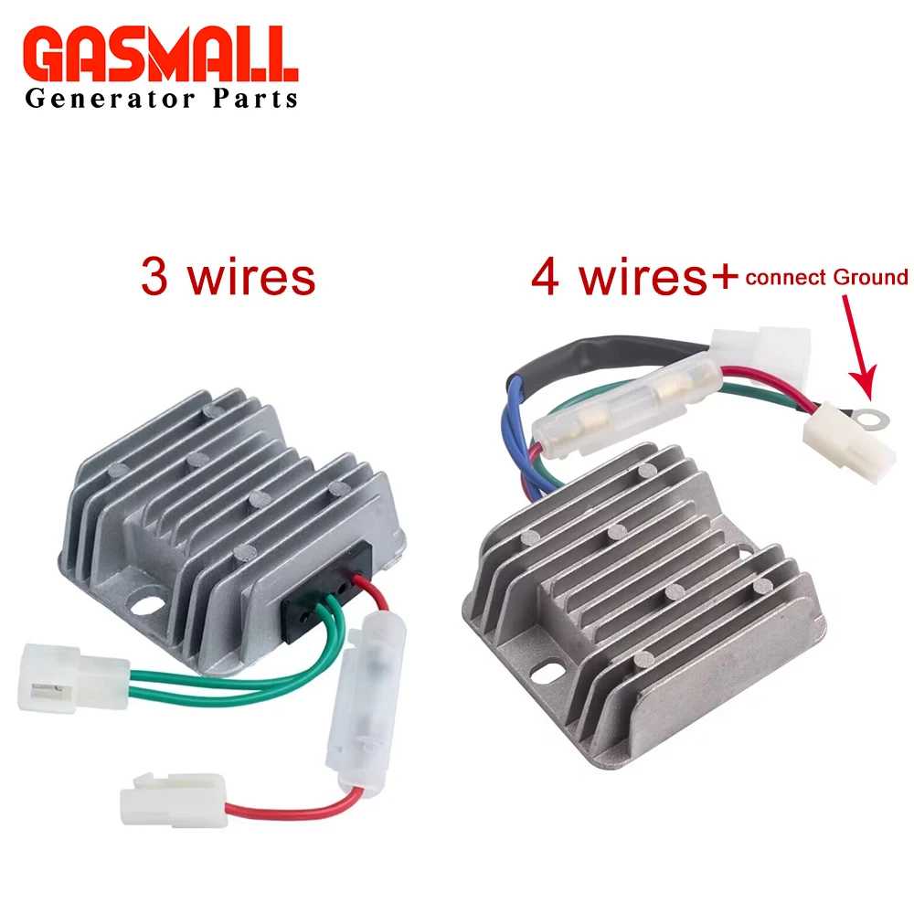 186F 170F 173F 178F Diesel Engine Charger Module Automatic Voltage Regulator Stabilizer Charging Rectifier Generator Parts 188F