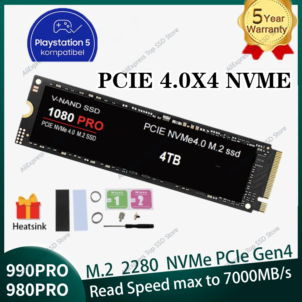 

Western Original WO_BLACK SN850X NVMe Internal Gaming SSD Solid State Drive with Heatsin Game Drive 1TB 2TB Gen4 PCIe M.2 2280