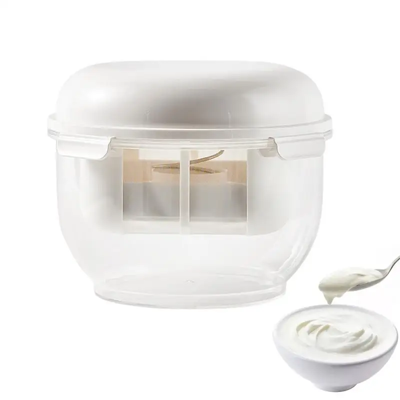 

Yogurt Whey Separator Reusable Yogurt Filter Container Homemade Cup Kitchen Gadgets Seal Save For Rice Tea Soy Milk