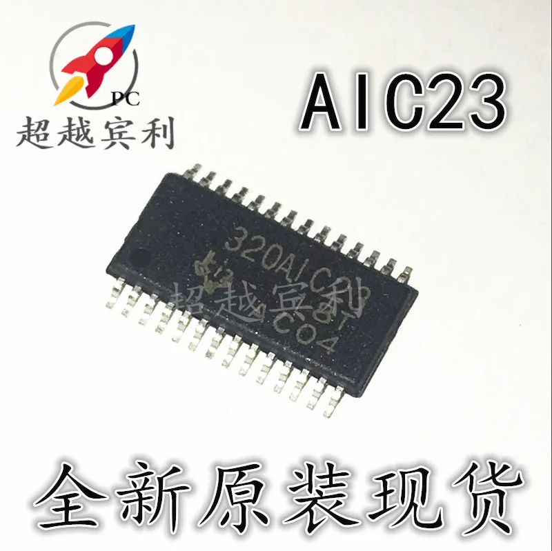 

10PCS/LOT TLV320AIC23BIPWR AIC23B TSSOP28