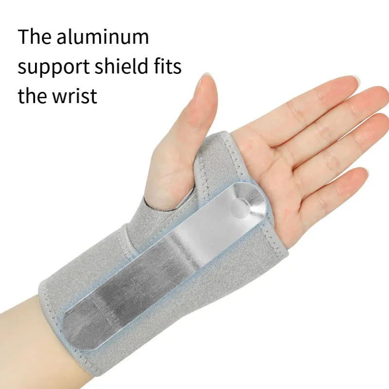 Adjustable Wrist Guard with Steel Plate Support 4
