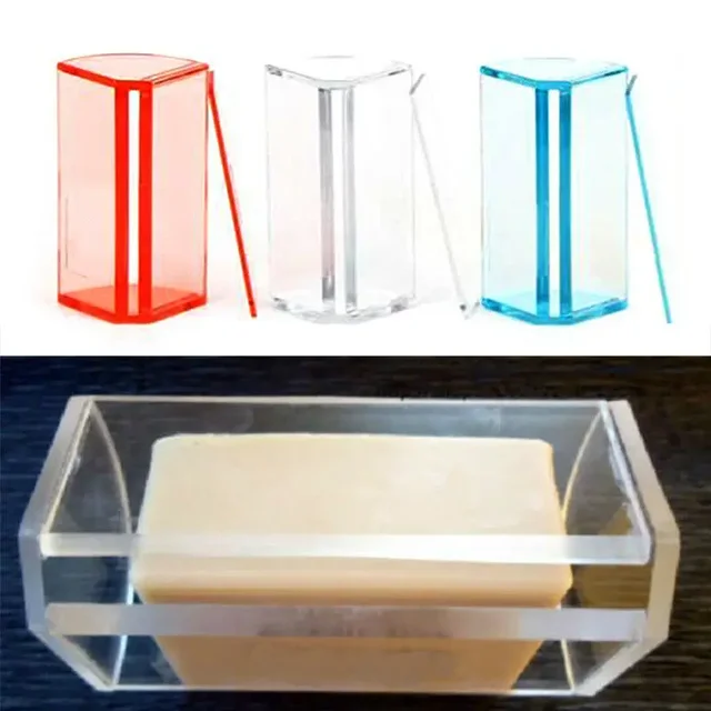 1 pcs Easy to Use Acrylic Soap Beveler Planer Handmade Candle Soap Edge Trimmer long 9cm tool kit.