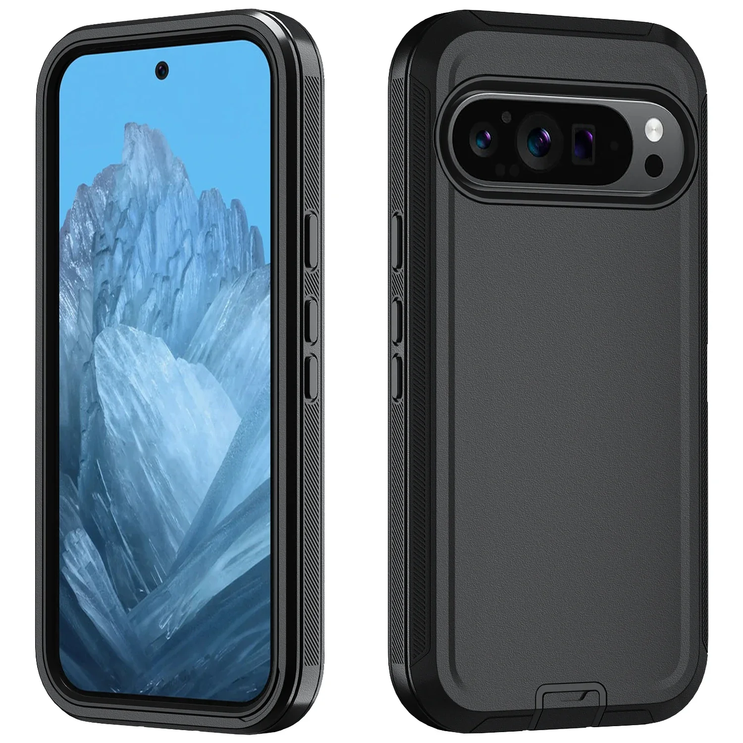 Premium Heavy Duty Dustproof Armor Cover - Shockproof Matte Color Collision Protection Case