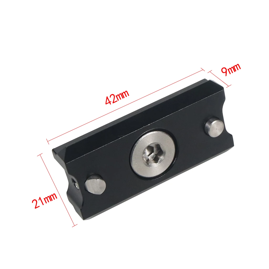 Quick Release Safety Rail w 1/4'' Screws DSLR Camera Rig Mini Quick Release NATO