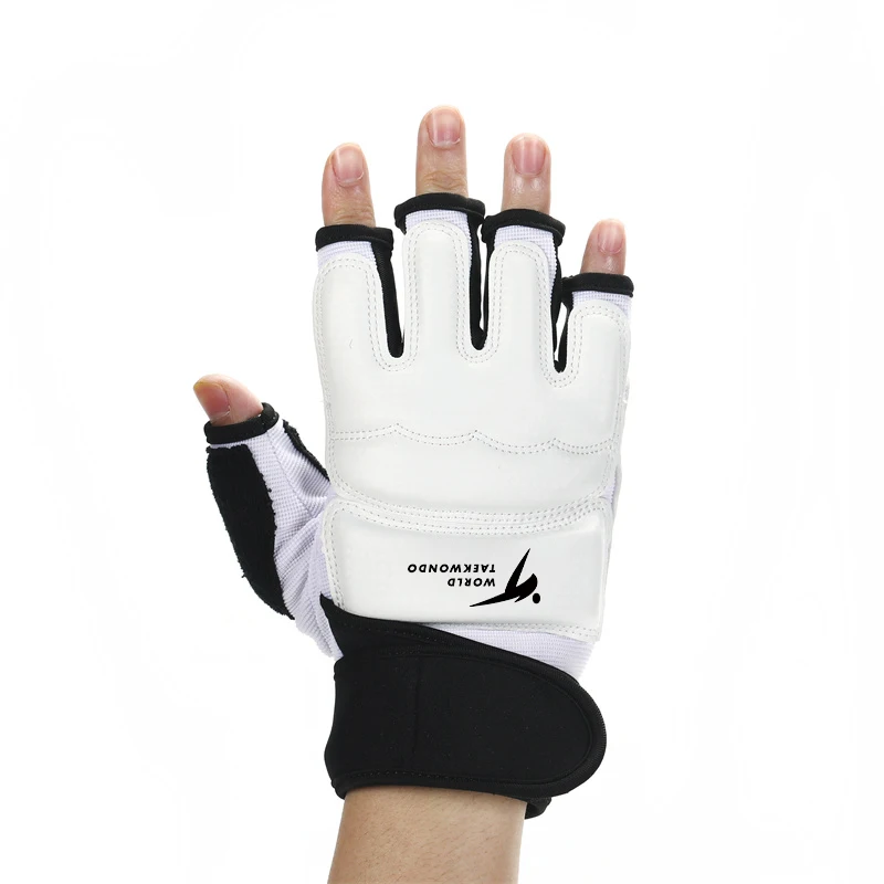Taekwondo Leather Gloves Sparring foot Protector taekwondo gloves Gear Boxing Martial Arts Hand Guard