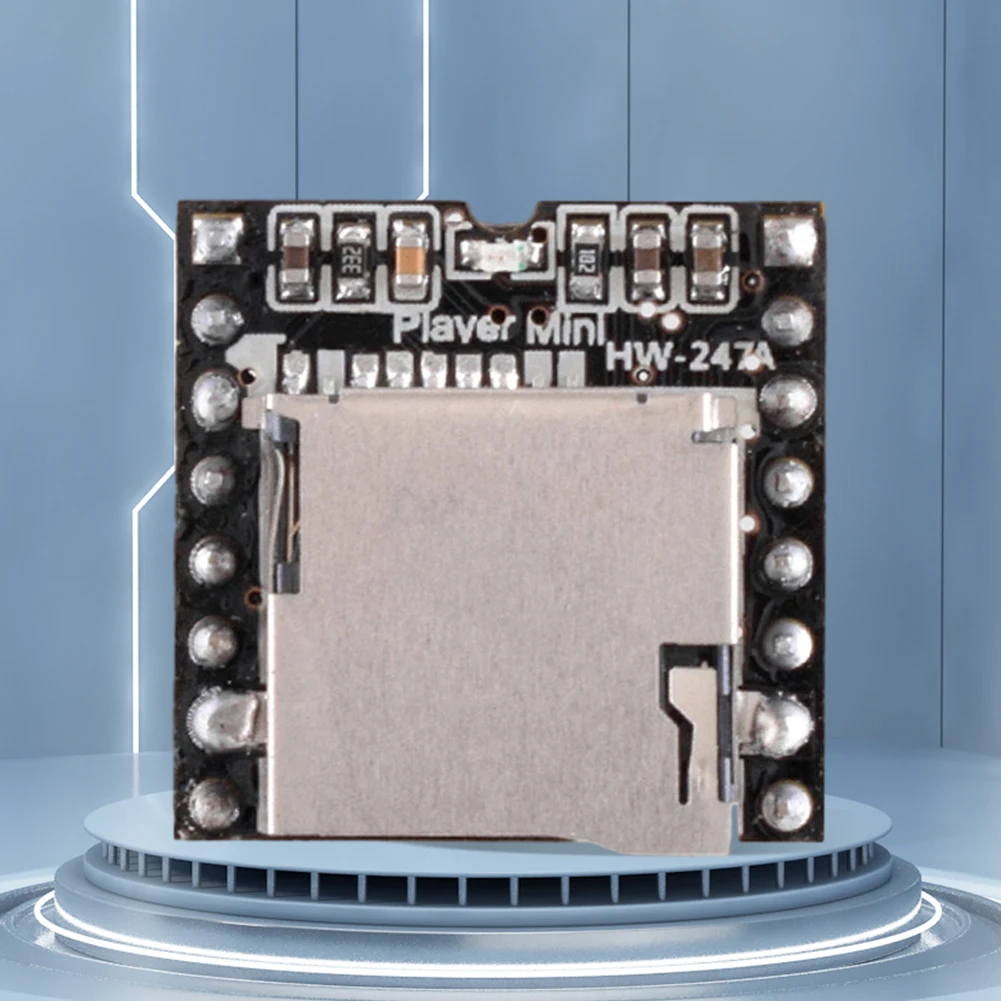 1-5PCS DFPlayer Mini MP3 Player Module V3.0 16P TF Card U Disk DF Player Module MP3 Voice Decode Board Mini MP3 Player Module