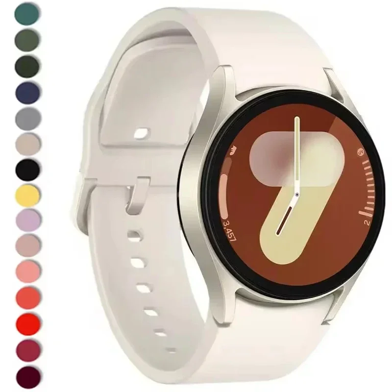 Premium Silicone Band for Samsung Galaxy Watch - No Gaps Design