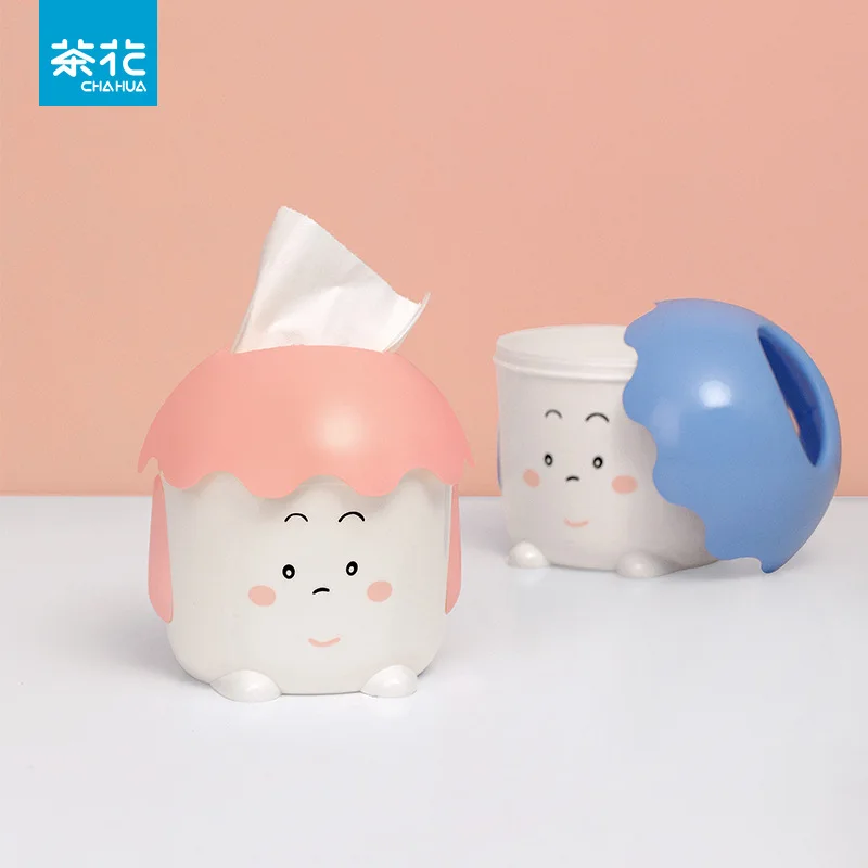 

Cute Style CHAHUA Paper Box: A Desktop Tissue Box That's Easy To Clean and Perfect for Any SpaceIntroducing our adorable CHAHUA