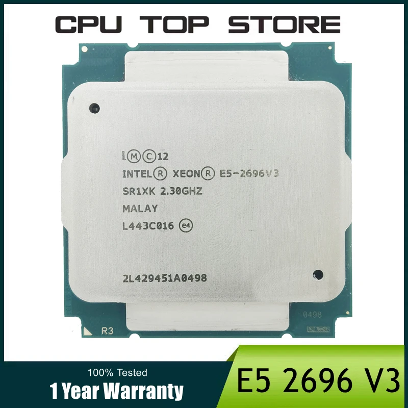 Used Intel XEON E5 2696V3 E5 2696 V3 Processor SR1XK 18-CORE 2.3GHz better  than LGA 2011-3 CPU - AliExpress