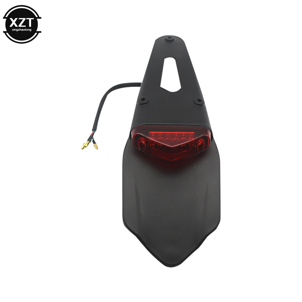 Produits Les Plus Vendus WZhen Plaque D'Immatriculation De Moto Led Feu Arrière Latéral Vertical