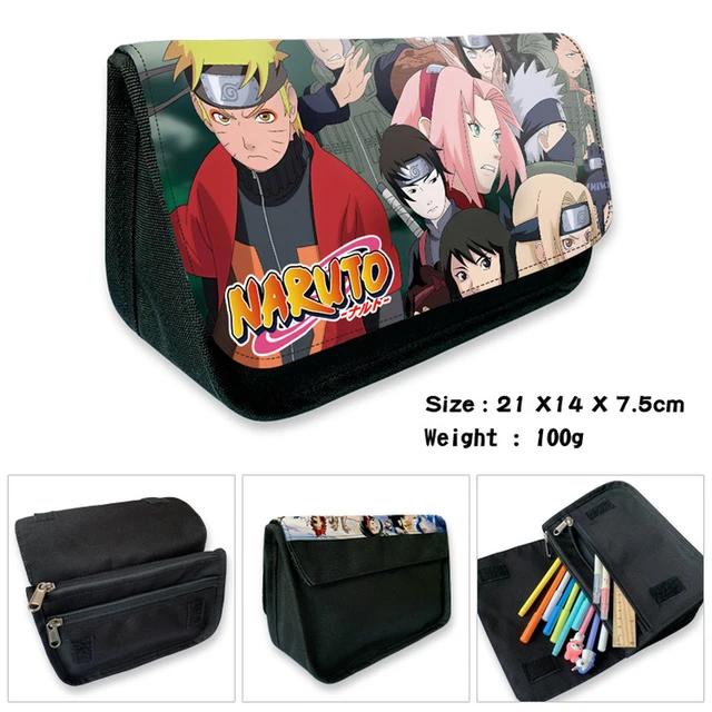 SHIYAO Anime Naruto Backpack with Pencil Case and USB Charging Port, School  Bookbags for Women Men 