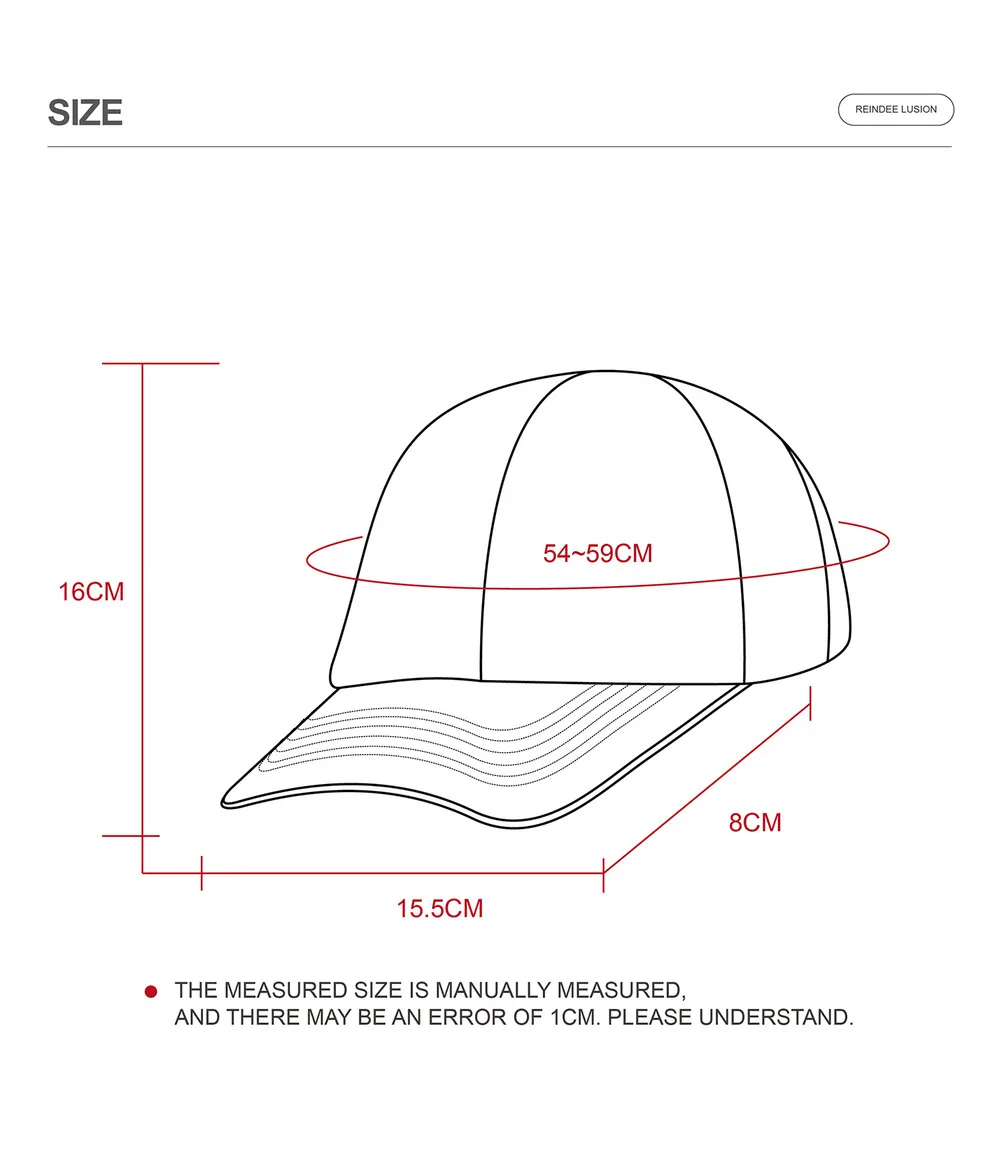 Reindee Lusion 24ss waterproof magnetic buckle sunshade cap nylon material techwear gorpcore