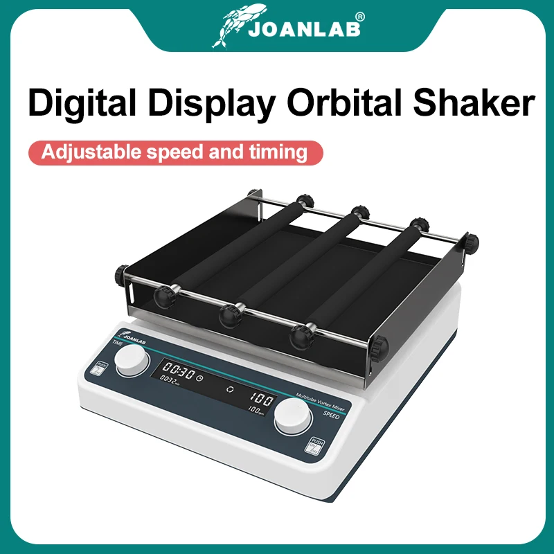 Rotary Mixer JOANLAB LCD Display Shaker Lab Multi-purpose Horizontal Swing Speed Oscillator Lab Adjustable Speed Laboratory Orbital Shaker vortex mixer,rotary mixer