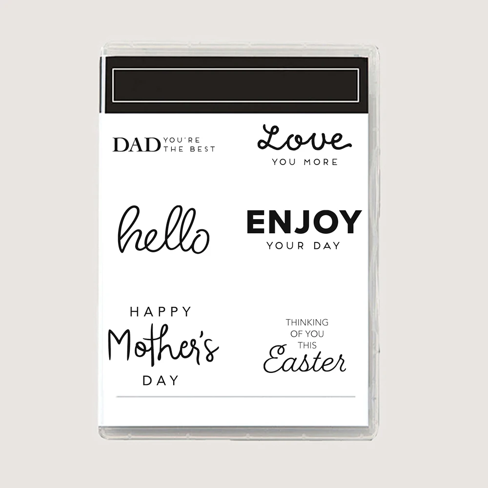 

Новые штампы 2024 с надписью Mother Love, прозрачные штампы и Вырубные штампы, Весенняя серия, «сделай сам», рукоделие, изготовление карт