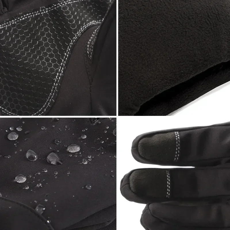 Winter Tactics Outdoors Camouflage Hunting Warm Non-Slip Fishing Gloves Waterproof Touch Screen Ski Camping Gloves
