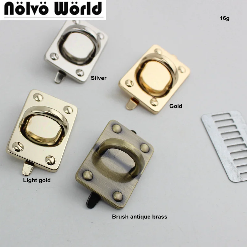 10pcs 5 colors 38*26mm alloy gold metal arch bridge connector hanger for bags belts straphanger