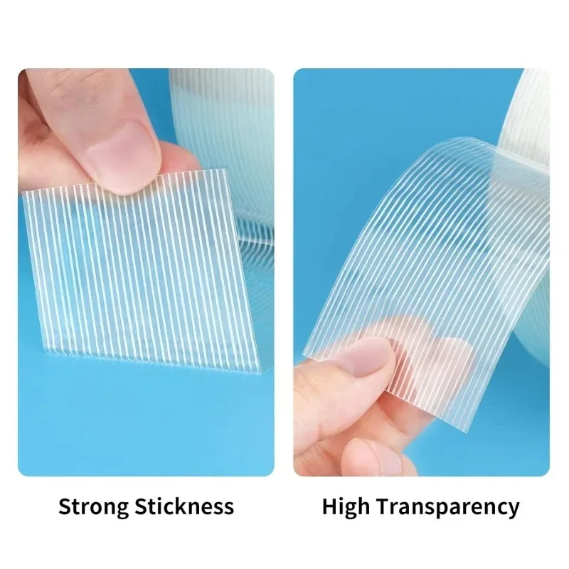 Grid Fiber Tape Toy Airplane Model Strong Mesh Single-Sided Tape Insulation Glass Fiber Reinforced Adhesive Fixed Seal 25M