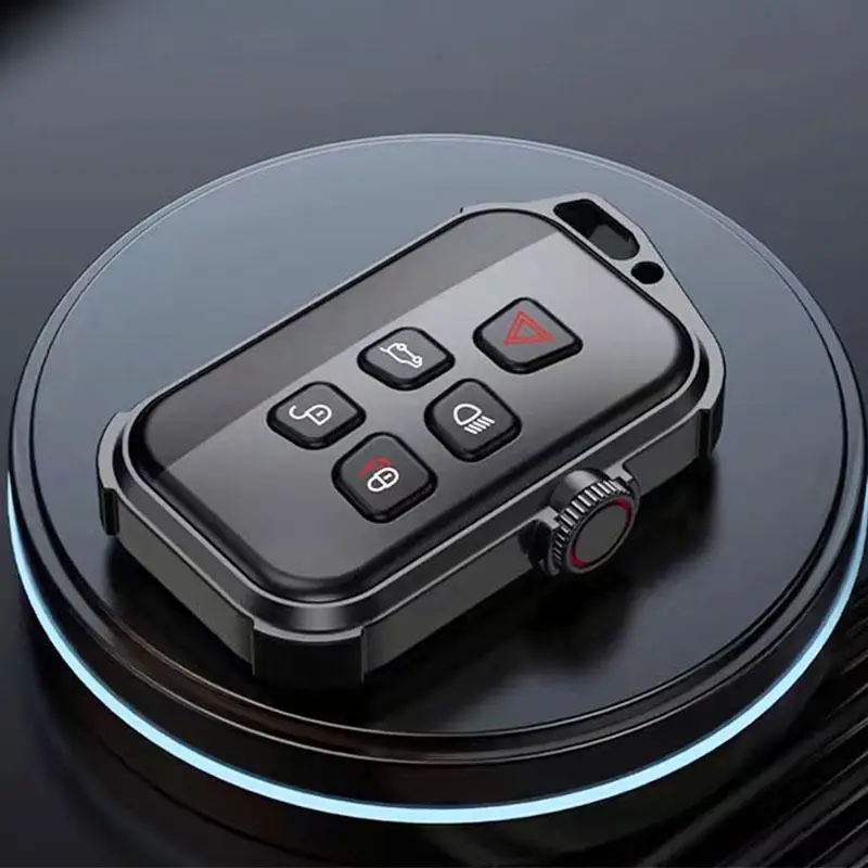 패션 합금 가죽 자동차 케이스 커버 랜드로버 레인지 로버 스포츠 에보크 벨라 ..