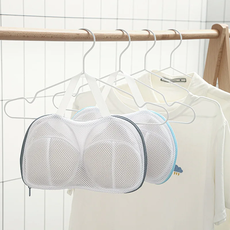 Bra Washing Bag for Laundry,Fine Mesh 3D bracket Lingerie Bags for Washing Delicates, Brassiere Laundry Bag for Washing Machine 5