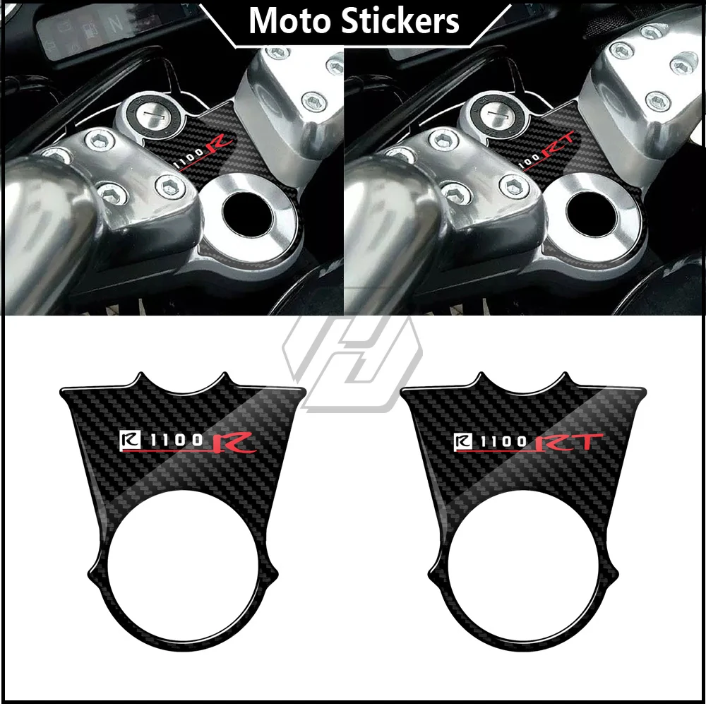 Per Bmw R1100R ('94-'96) / R1100Rt ('96-'01) 3D Carbon-Look Superiore Triple Yoke Defender