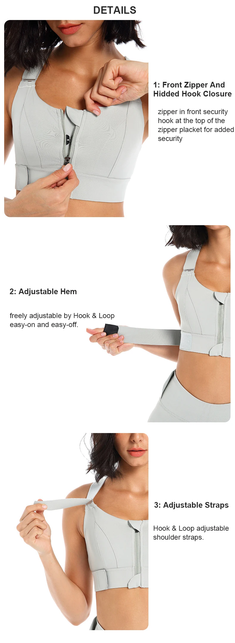 Women Plus Size Sports Bra4