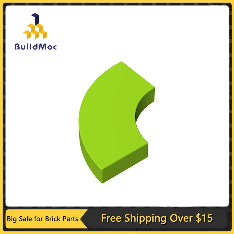 Assemblaggio Compatibile Moc Particelle High-Tech 27925 78560 Piastrelle Angolo Arrotondato 2X2 Macaroni Blocchi Di Costruzione Parti Giocattoli Fai D