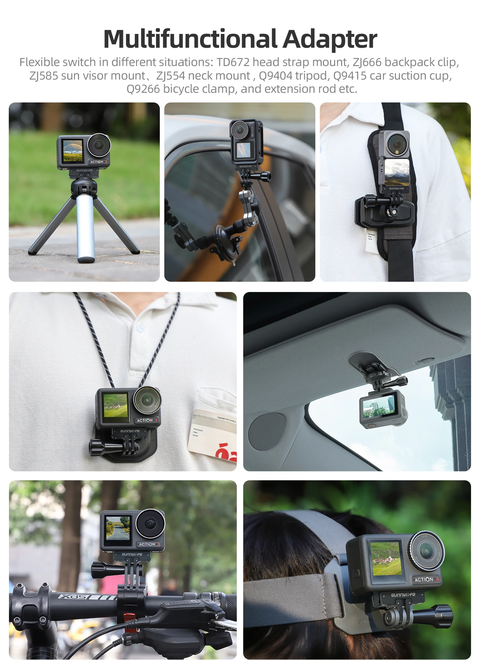 Osmo Schnellverschluss-Halterung - Magnetisch & Verstellbar Für Deine Kamera