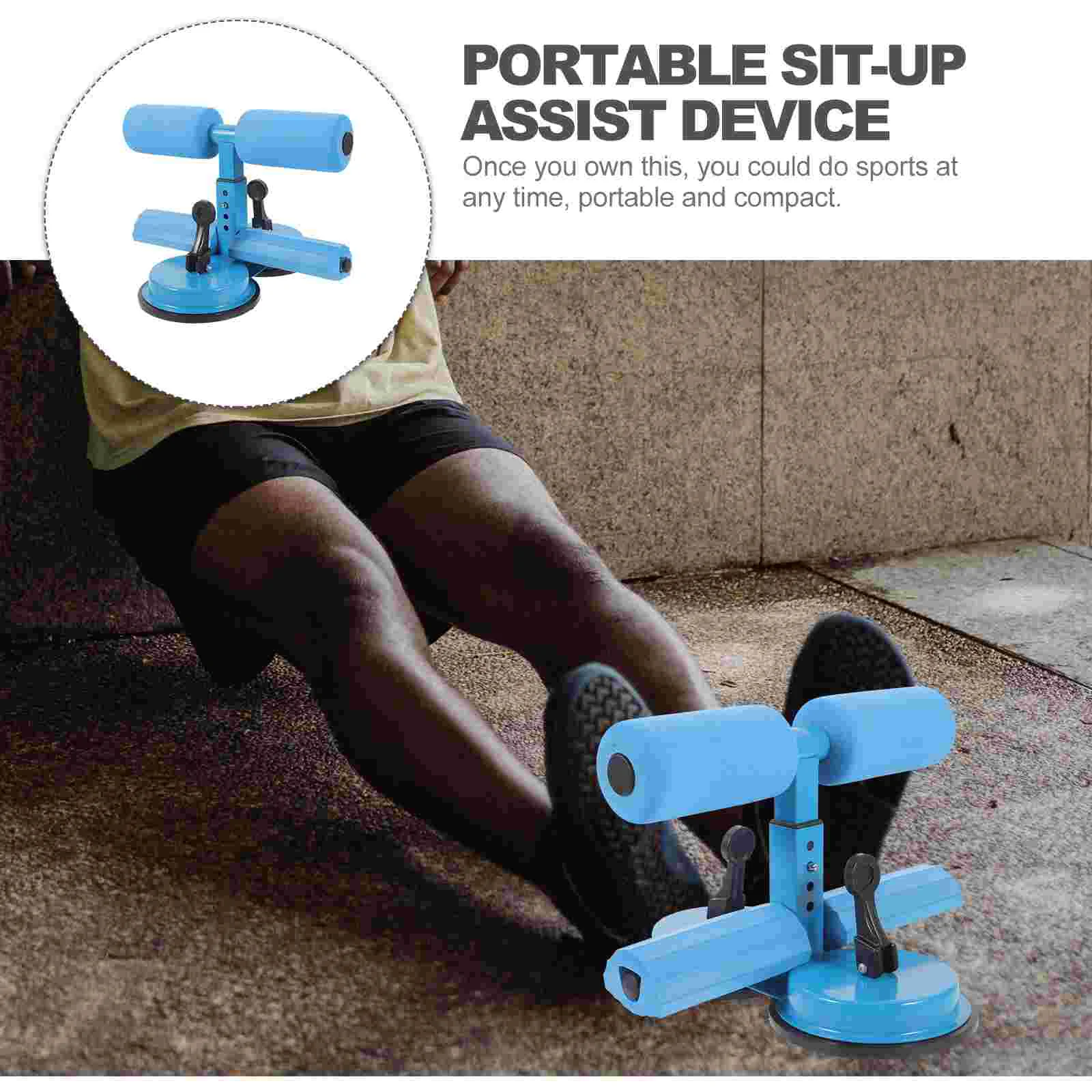 Abdominal Adjustable Belly Fitness Equipment Crunches Aid Sit-up Assist Portable Curl Device Stretching Equipment abdominal fitness equipment