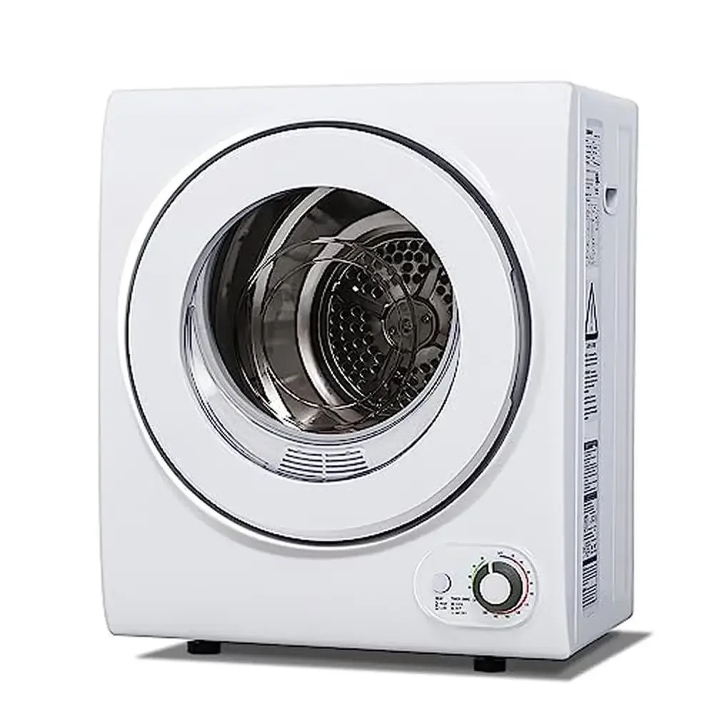 Compact Twin Tub Washer Dryer Combo 12lb 8lb Mini Laundry Set Portable Electric Bundle 5