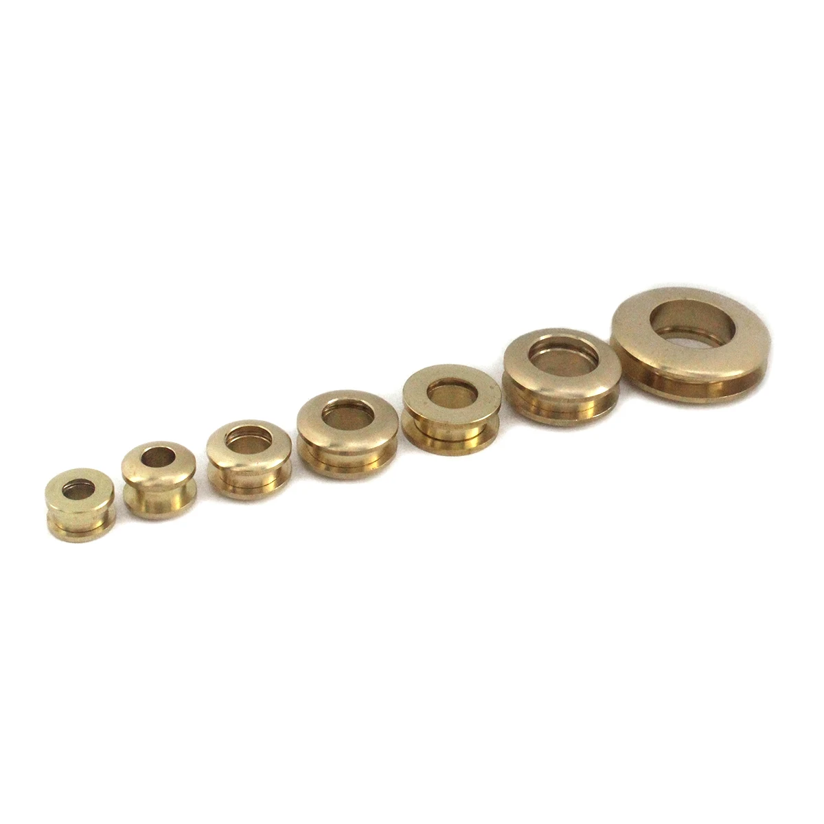 Solid Brass Screw Back Eyelets Washer Grommets Leather Craft Accessory for Bag Garment Shoe Clothes Jeans Decoration eyelet grommet ring kit eyelet grommet ring grommet eyelet kit screw back eyelets metal eyelet buttons