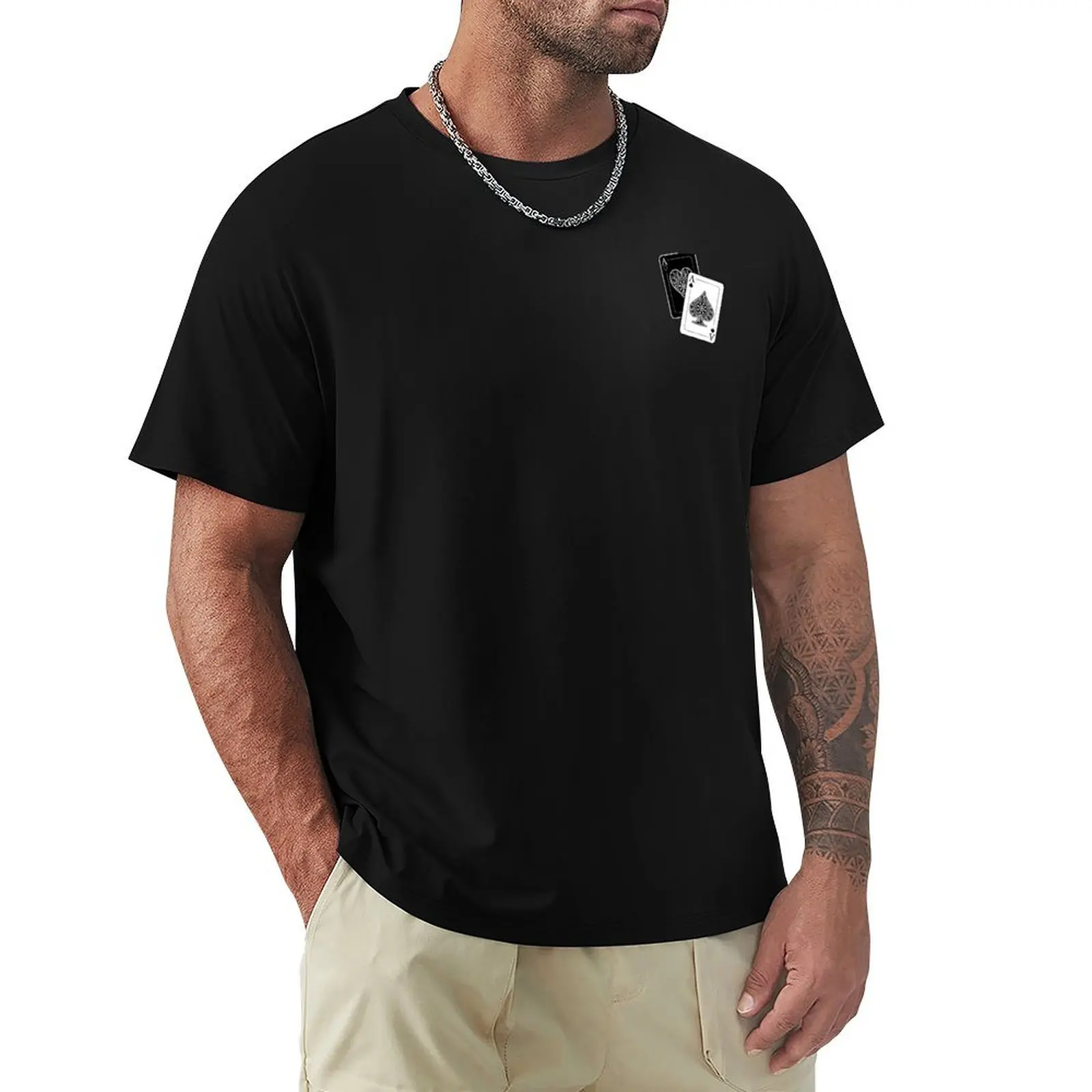 

Ace of Spades T-shirt for a boy aesthetic clothes Men's t-shirt