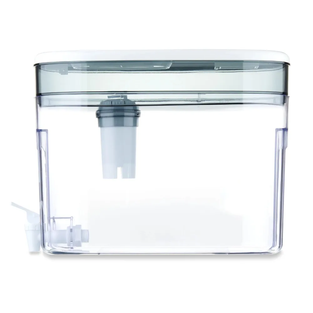 

Water Filter Pitcher Tank, BPA-Free, 40 Cup Capacity, White Color