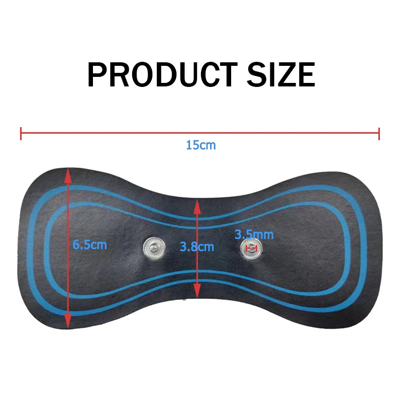 Electric Massager Pad Mini Neck Cervical Massage TENS Replaceable Electrode Gel Pads for Physiotherapy Accessories 4