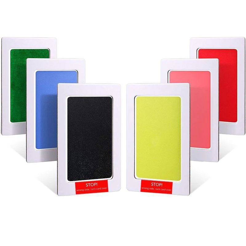 

Big Size Newborn Baby DIY Hand And Footprint Kit Ink Pads Photo Frame Handprint Toddlers Souvenir Safe Clean Baby Shower Gift