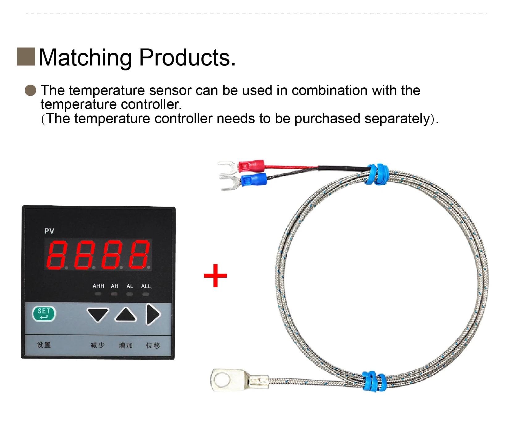 WRNT-TP Surface Mount Thermocouple K E Type with M6 Ring Terminal 0–400°C 0–600°