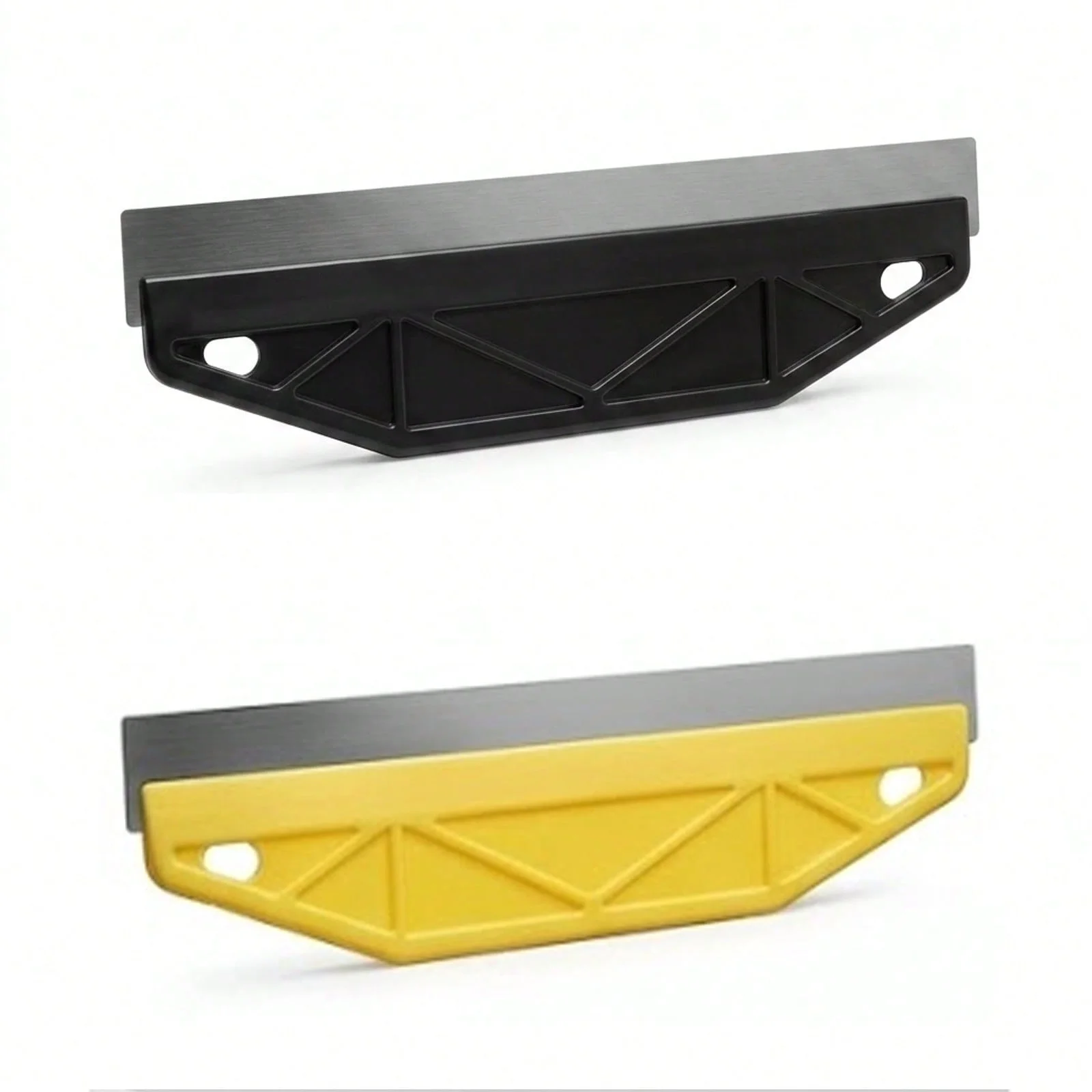 Heavy-Duty 12-Inch Yellow Paint Shield Edger with Ergonomic Handle