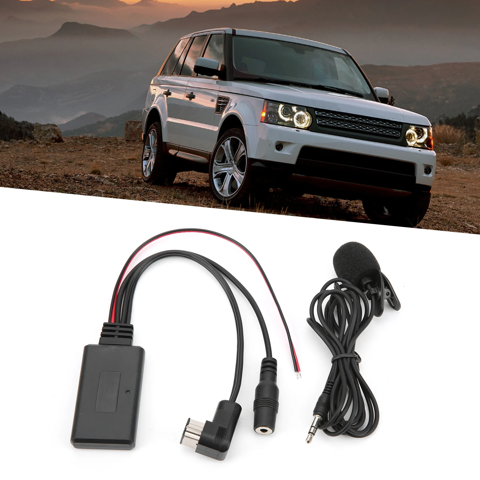 Microfono Stereo Per Auto Con Cavo Audio Aux Bluetooth 5.0 Sostituzione Per Pioneer Radio Ipbus