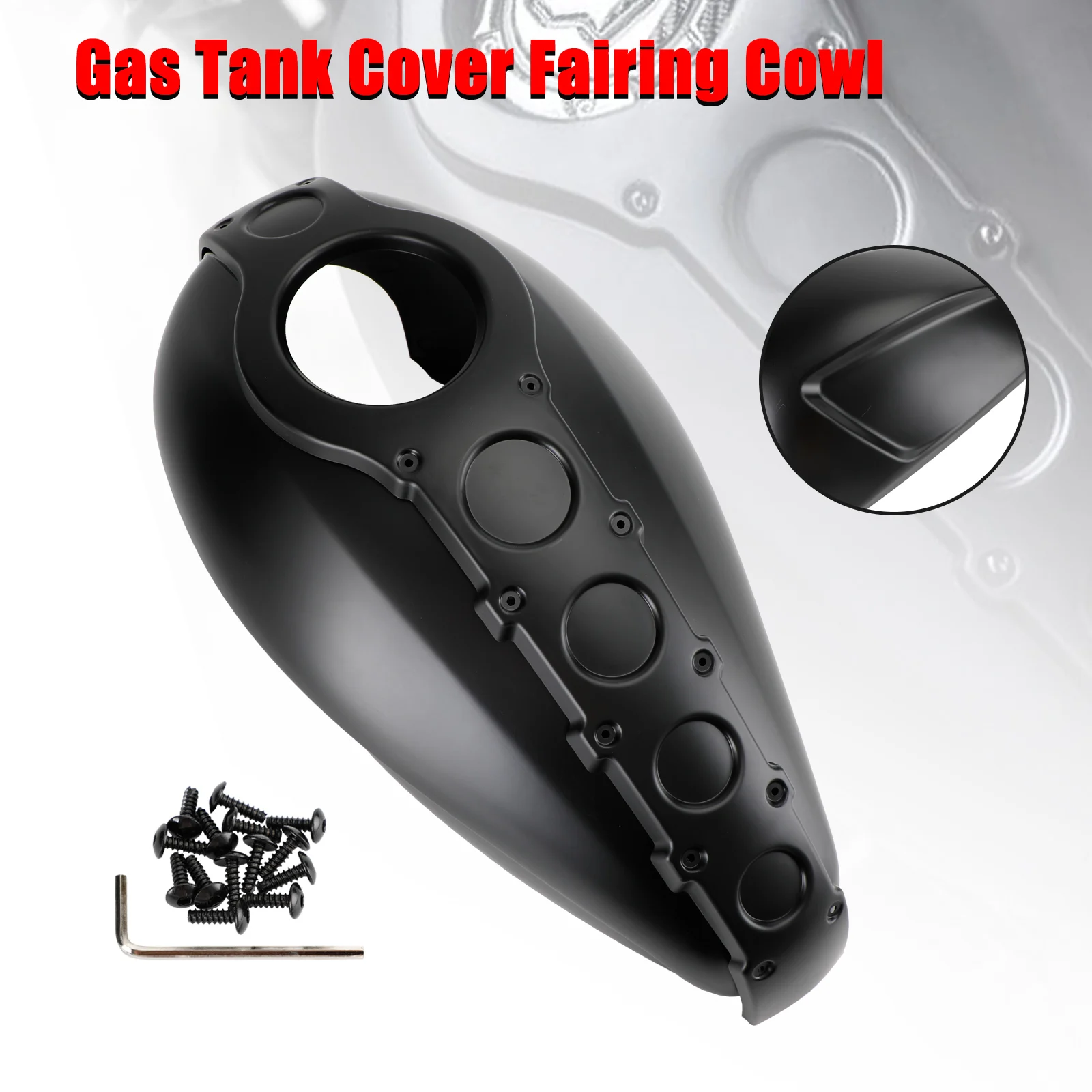 

Topteng Gas Tank Cover Trim Oil Fairing Cowl For HONDA REBEL CMX 300 500 2017-2023 Motorcycle Accessories